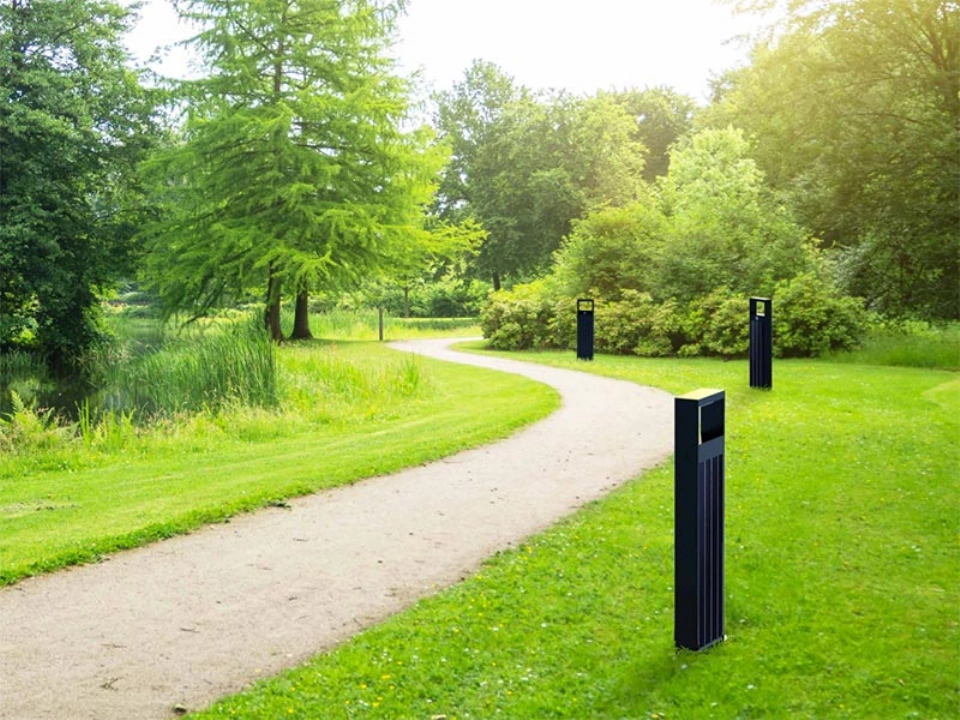 Solar Lighting vs Trenching: Parks